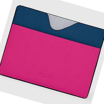 Porte-Cartes Ecco CIRCULAR PATCH CASE Femme Rose | FR 312DFM